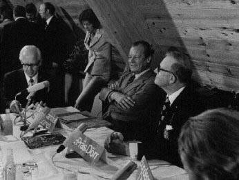 Willy Brandt auf der Sonnenmatte